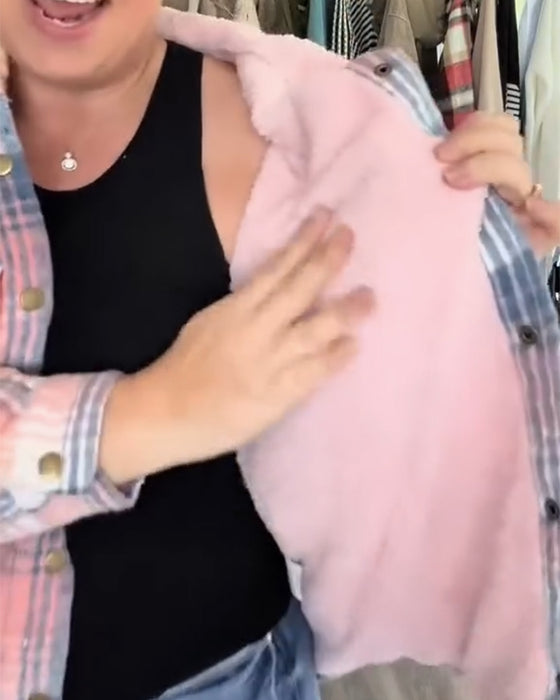 Rutig Huva Ylletröja