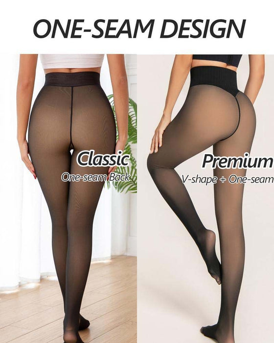 Fodrade Shapingleggings Med En Söm