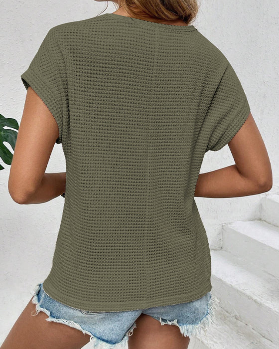 T-Shirt Raglan Nät Hål Ut Andningsbar