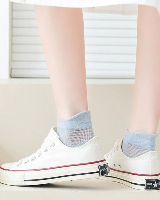 Ultra tunna innerstrumpor halkfria strumpor som inte syns