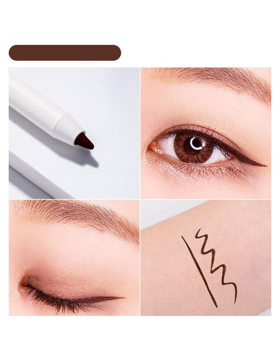 Snabbtorkande och vattentät eyeliner