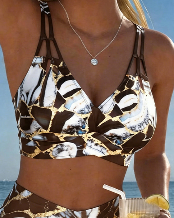 Bikini Rem Utskärning Designer