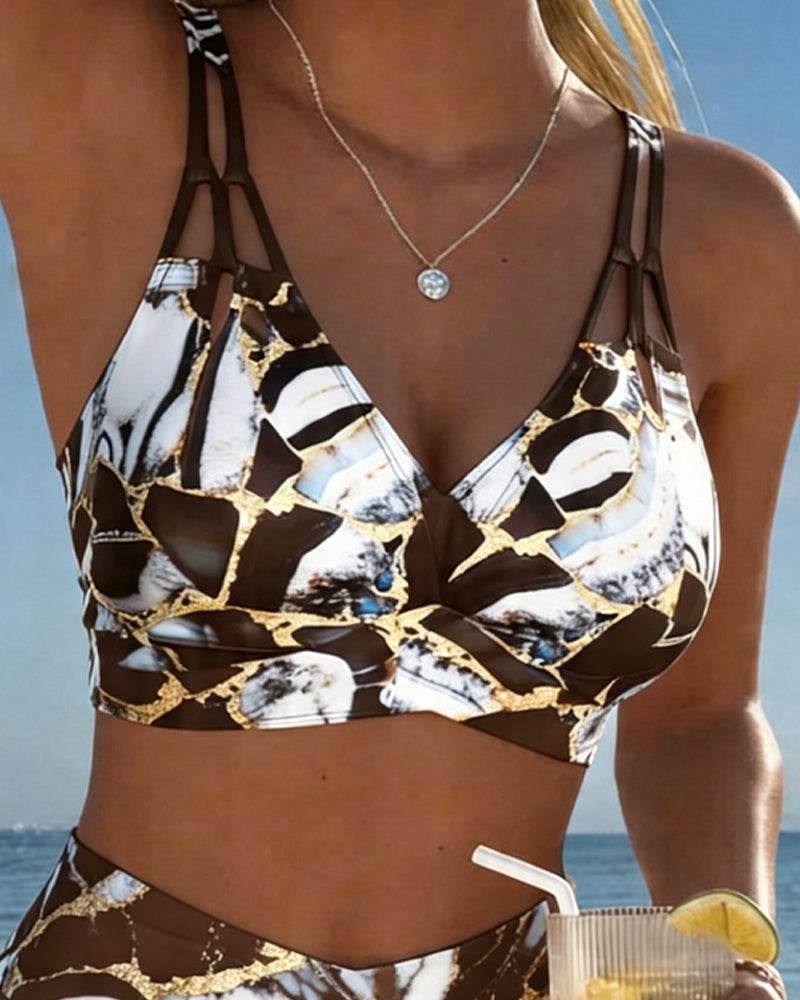 Bikini Rem Utskärning Designer