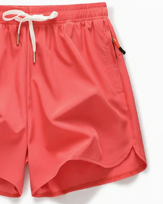 Shorts Dragkedjeficka Snabbtorkande Delfin