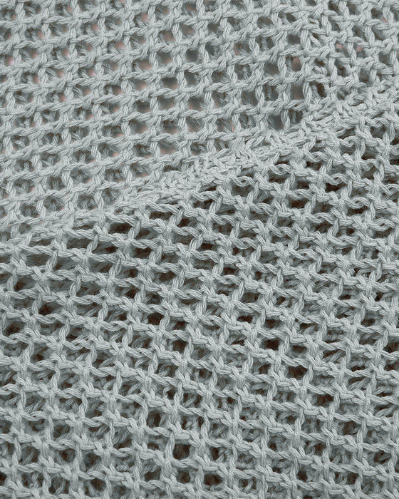 Damtoppar Virkad Hålig Med Huva Långärmad