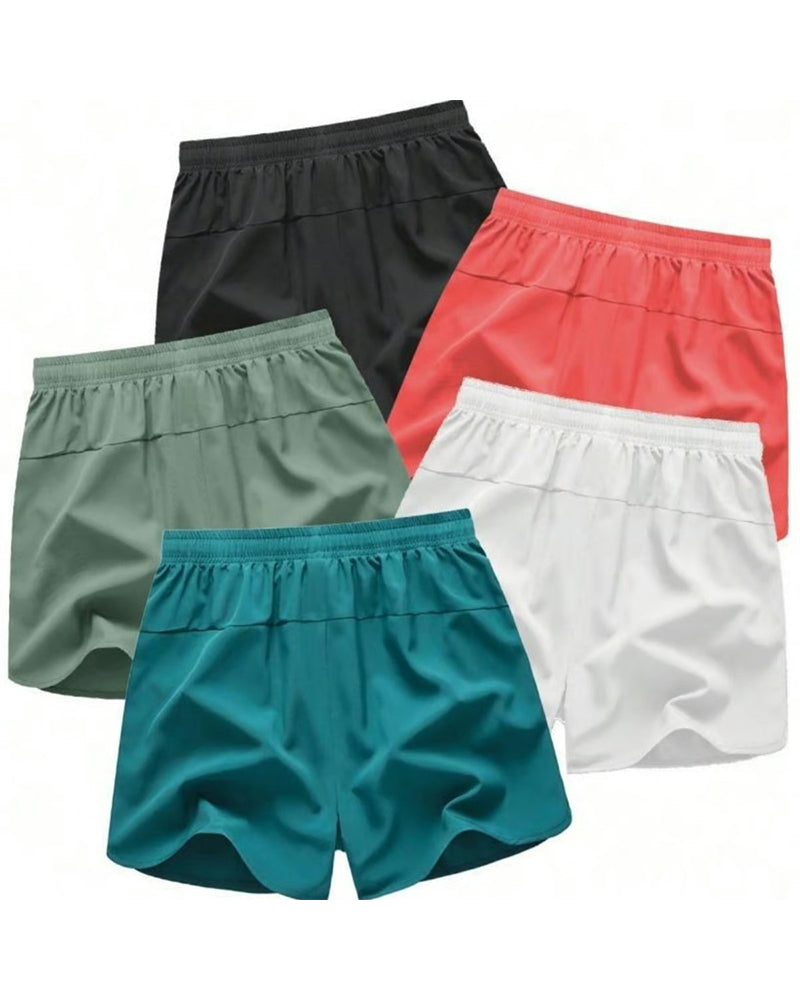 Shorts Dragkedjeficka Snabbtorkande Delfin