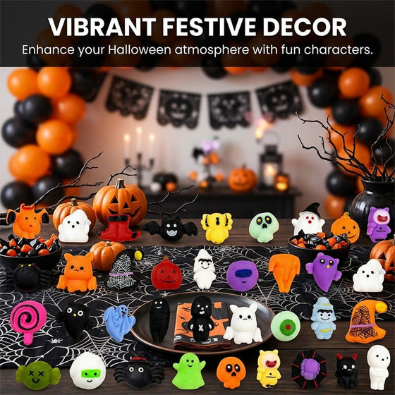 Halloween-squishies stressavlastande leksaksset
