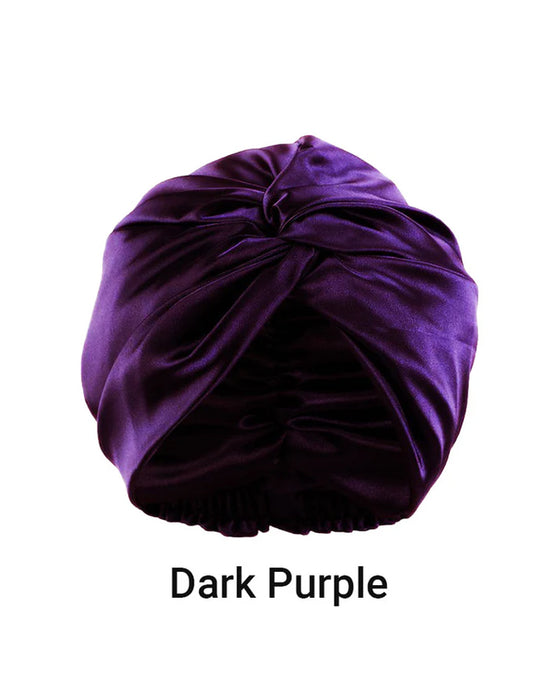 Mjuk Och Stretchig Hårmössa Med Tvistdesign