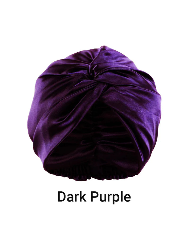 Mjuk Och Stretchig Hårmössa Med Tvistdesign