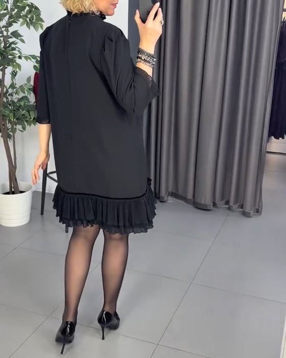 Klänning Puffärm Ryschad Lappverk