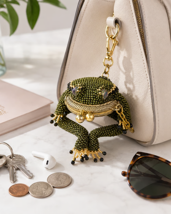 Charmig Frog myntväska