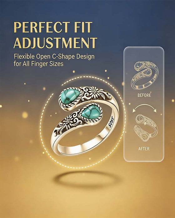 Prästkragemönster Ring