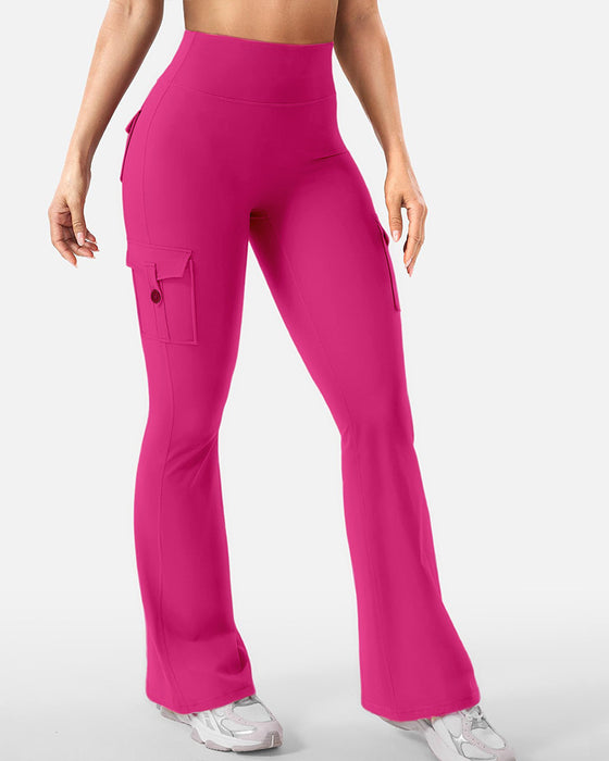 Leggings Utsvängda Arbetskläder Yoga