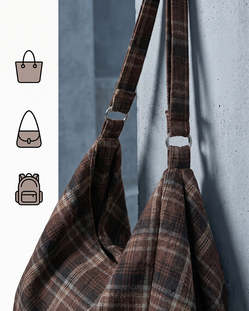 Väska Casual Stor Kapacitet Korsband Tote