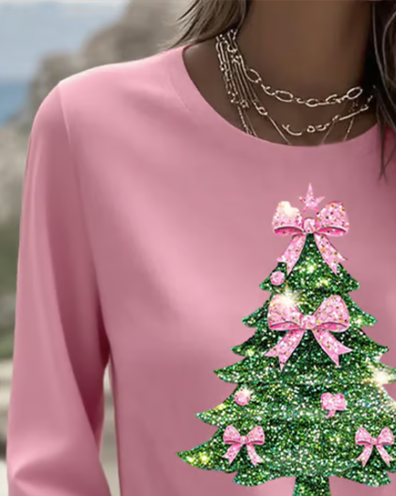 Jultopp Med Trekvartsärmar