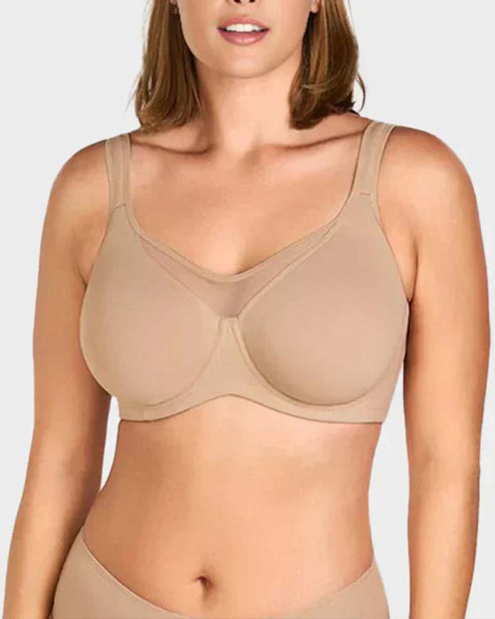 Bh Mesh Sammanfogad Bh-Tråd Push-Up