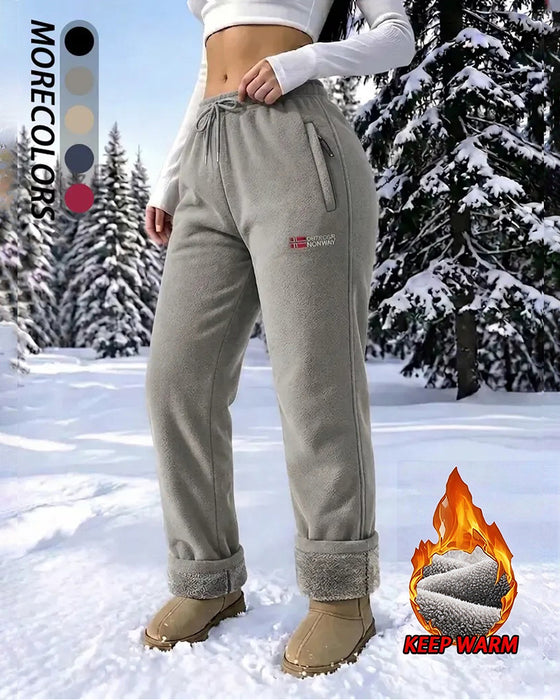 Byxor Varma Fleece Ficka