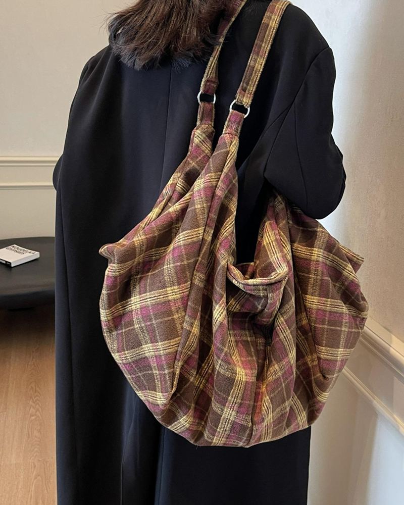 Väska Casual Stor Kapacitet Korsband Tote