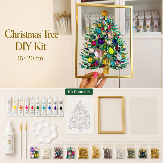Diy‑Smyckesuppsättning Julgran