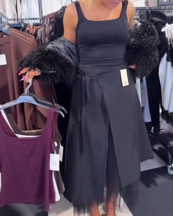 Kjol Temperamentsfull Och Moderiktig