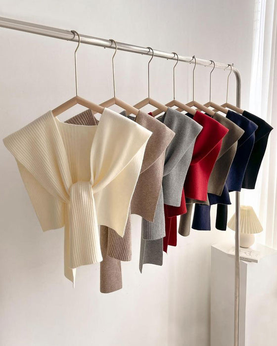 Sjal Halsduk Casual Mångsidig Enfärgad För Kvinnor