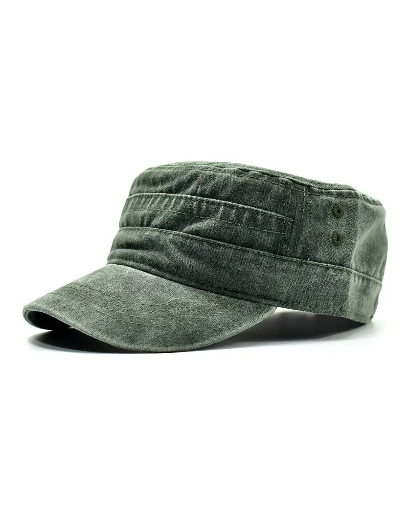 Platt Topp Trendig Keps