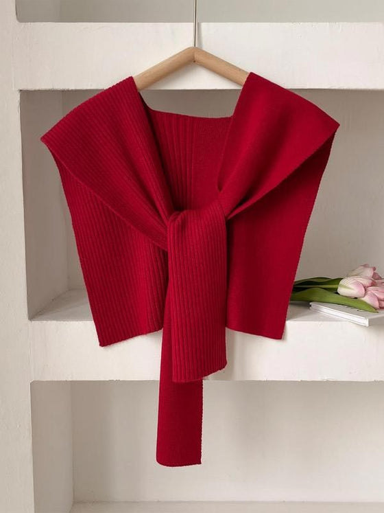 Sjal Halsduk Casual Mångsidig Enfärgad För Kvinnor