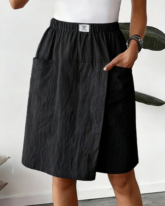 Shorts 100% Bomull Casual Ficka Design