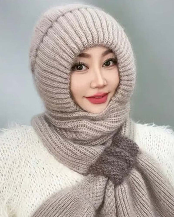 Dam Vindtät Hatt Med Öronskydd