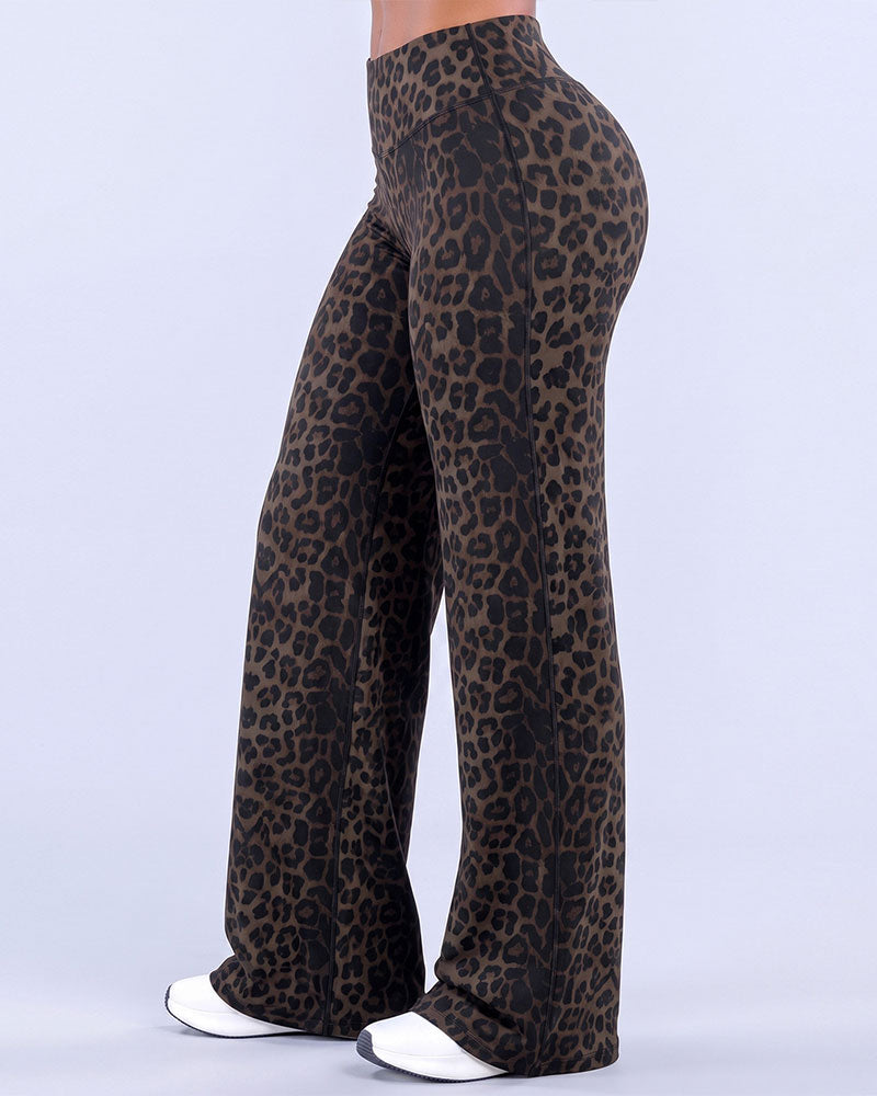 Byxor Dam Leopard Tryck Breda Ben Athletic
