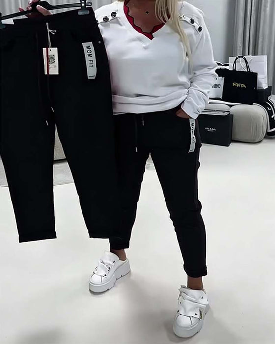 Byxor Modell Stretch Dragkedja