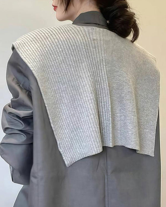 Sjal Halsduk Casual Mångsidig Enfärgad För Kvinnor