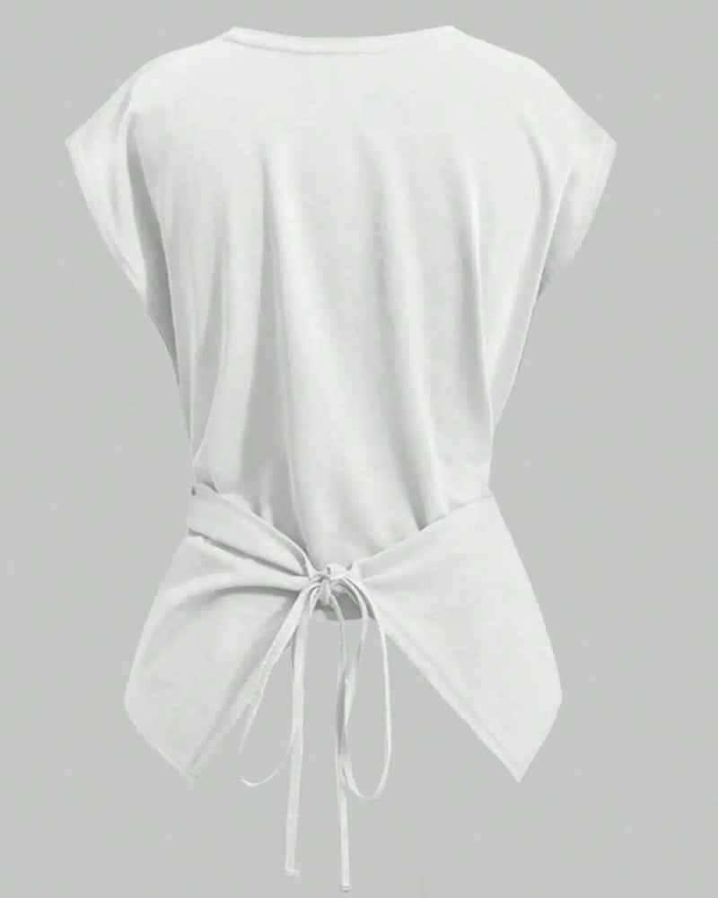 Topp A Korsrem Fåll Croppad