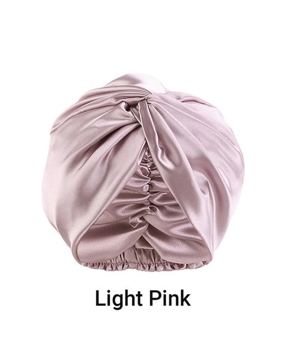 Mjuk Och Stretchig Hårmössa Med Tvistdesign