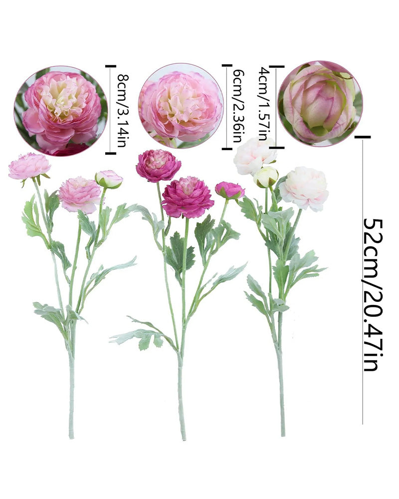 Konstgjord Peonblomma - UV-beständig, Vattentät, Vindtät