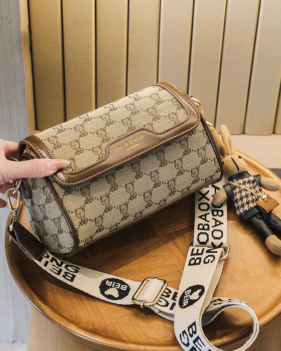 Väska Björntryck Enkel Axelremsväska