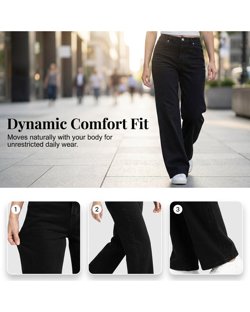 Jeans Löst Rakt Ben