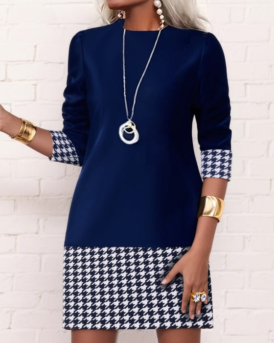 Klänning Kypert Inlägg Långärmad