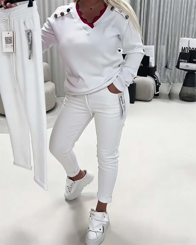 Byxor Modell Stretch Dragkedja