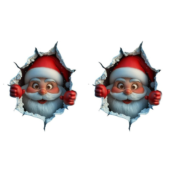 Tomte Väggklistermärke Set