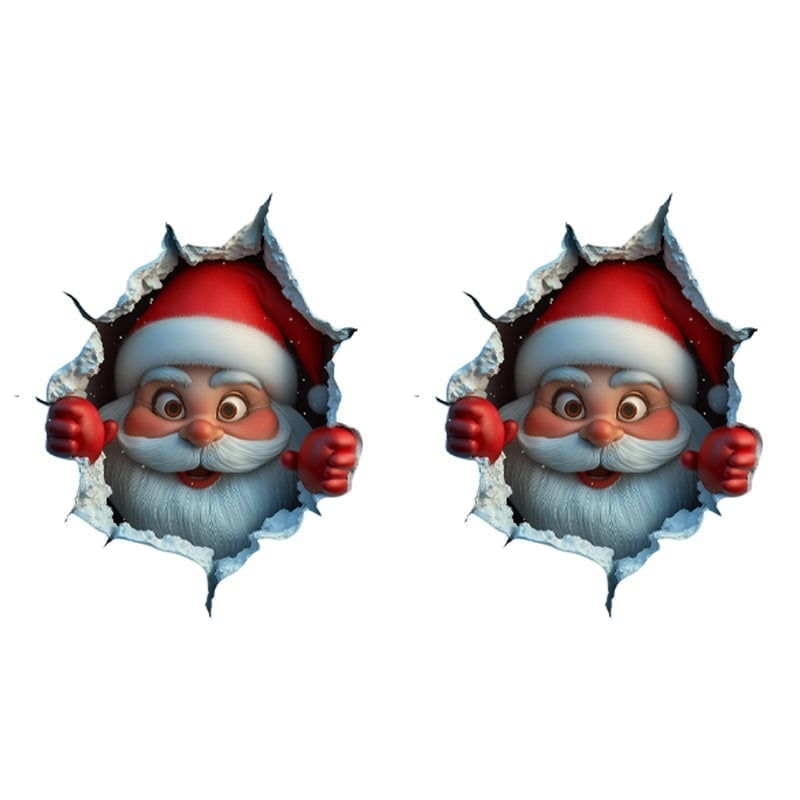 Tomte Väggklistermärke Set