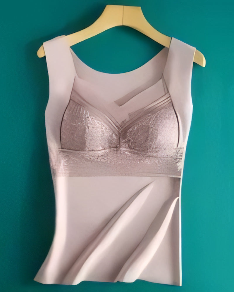 🔥2 i 1 Inbyggd behå Värmeunderkläder