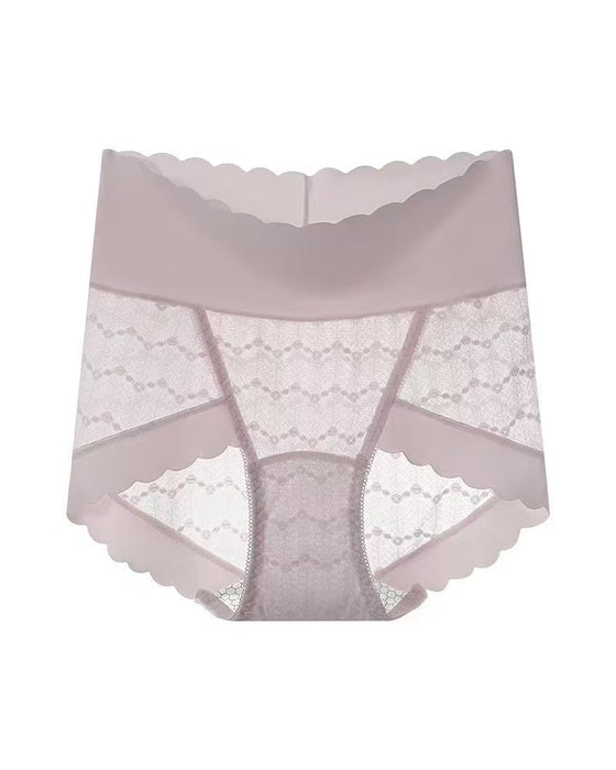 Andningsbara Sömlösa Höga Midjelinses Trosor