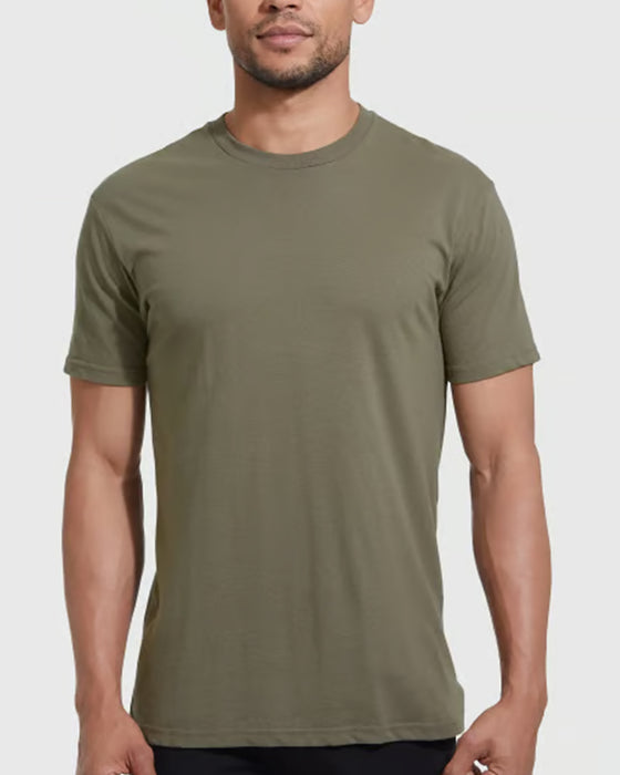 T-Shirt Rund Hals Slim Passform