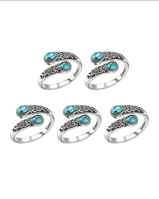 Prästkragemönster Ring