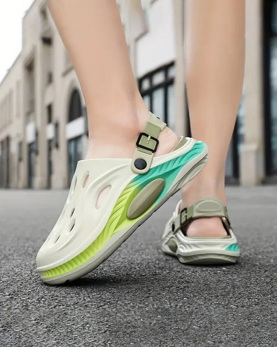 Sandaler Dam/Herr Sommar Tjock Sula Halkfria Avslappnade