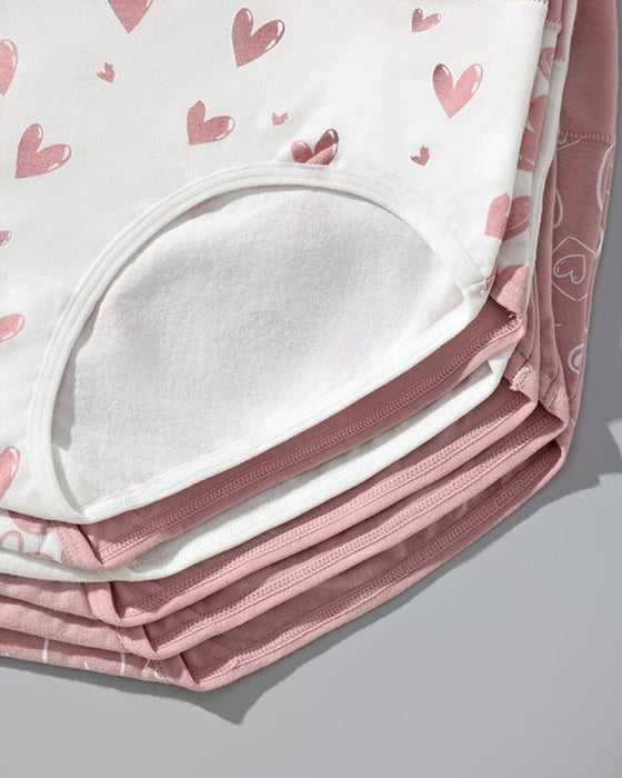 Trosa Damers Söt Kärlek Tryck Mjuk Andningsbar