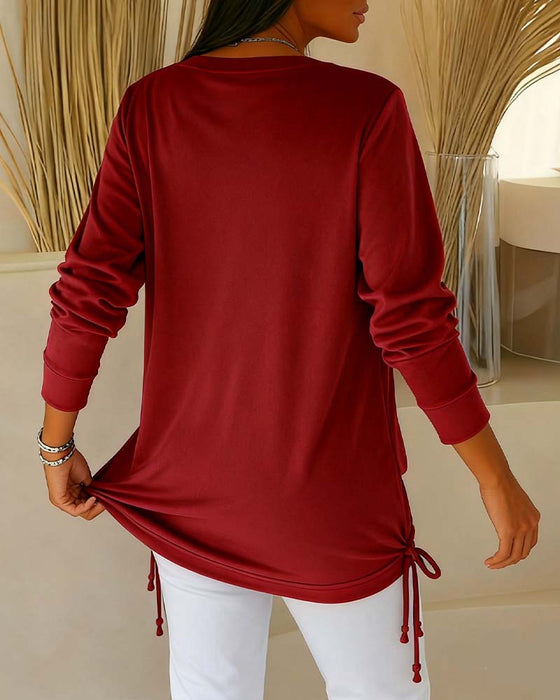 Paljettopp I Kontrastfärg Med Tvådelad Look