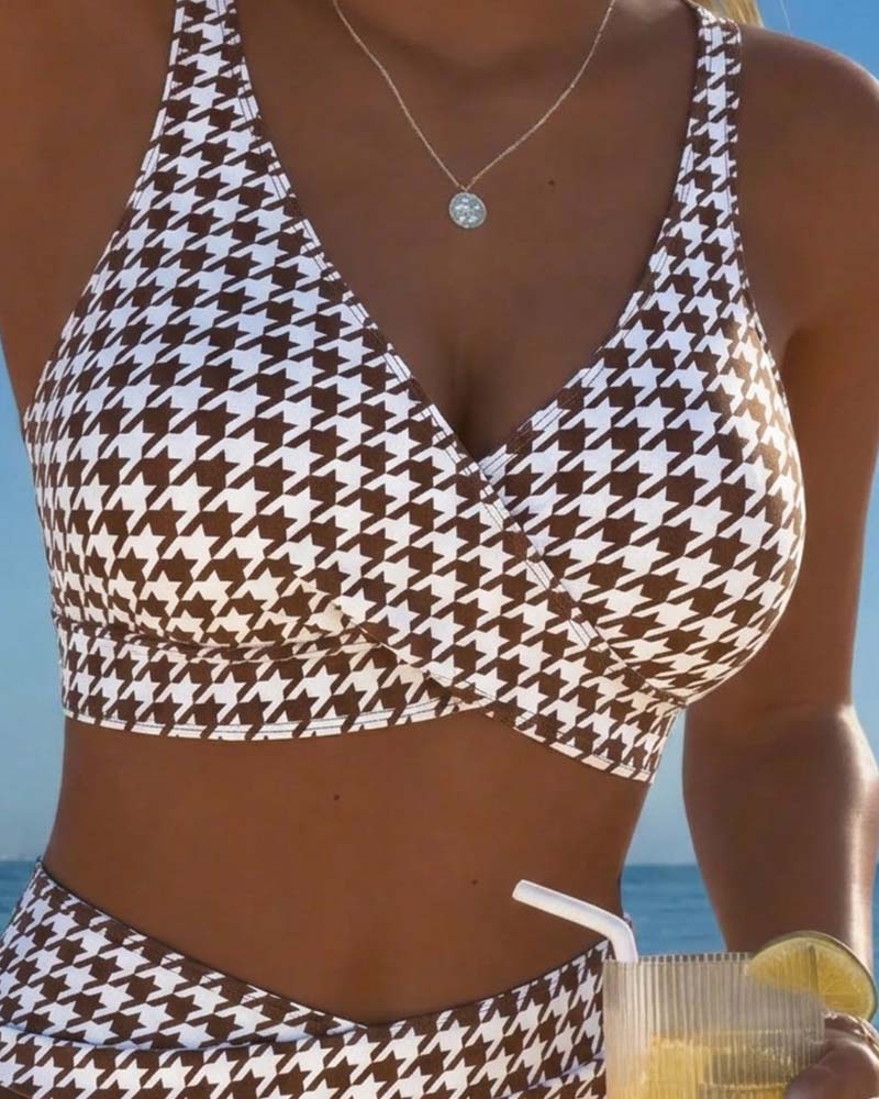 Bikini Hundtand Korsstycke