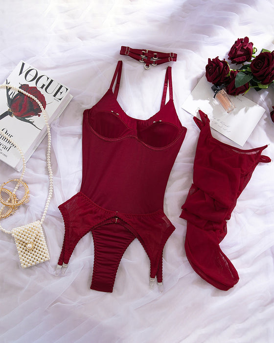 Lingerie Ny Mode Lyx Överraskning Gåva Nattkläder Fest